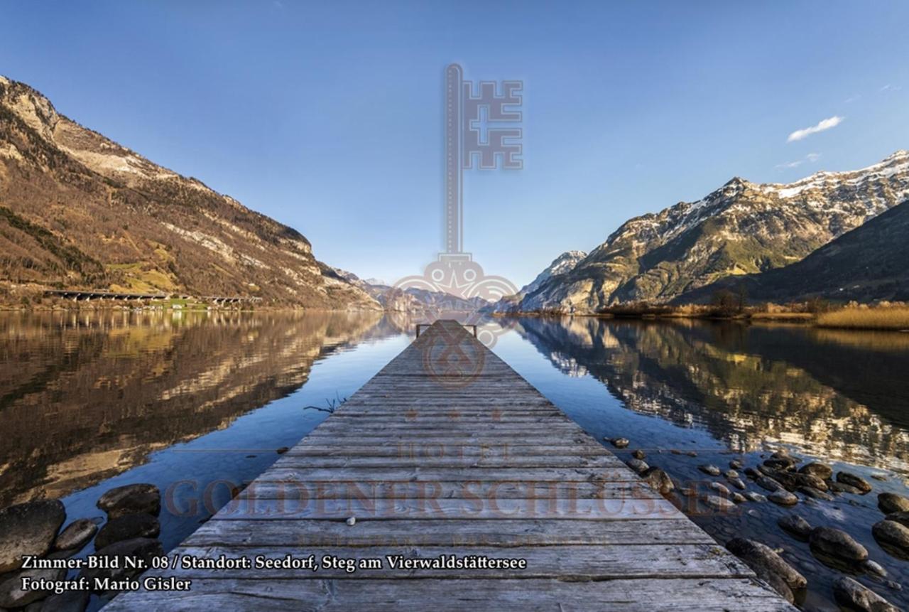 Hotel Restaurant Goldener Schluessel Altdorf Exteriör bild