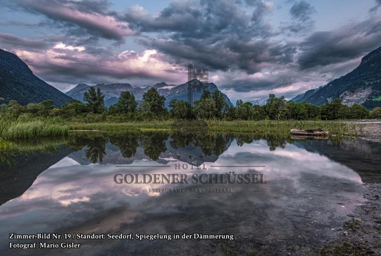 Hotel Restaurant Goldener Schluessel Altdorf Exteriör bild