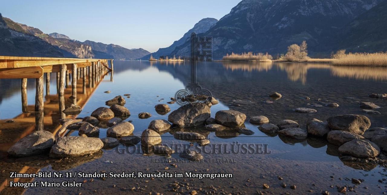 Hotel Restaurant Goldener Schluessel Altdorf Exteriör bild